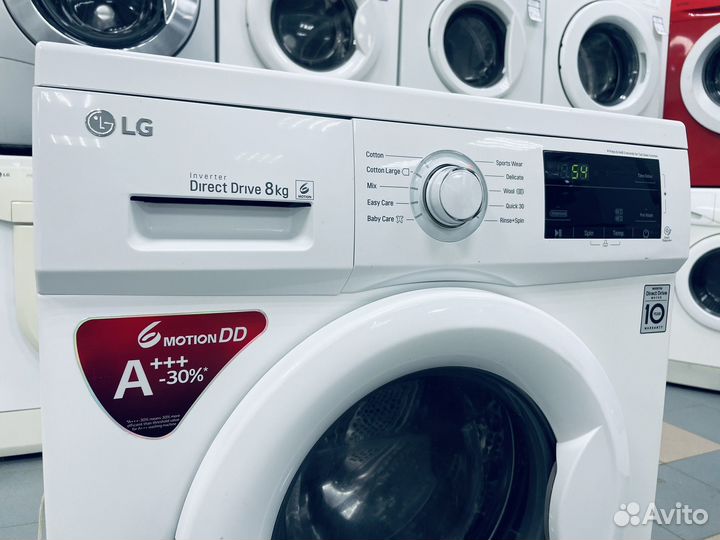 Стиральная машина бу. 8кг. Гарантия. Доставка