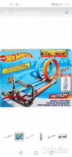 Автотрек hot wheels