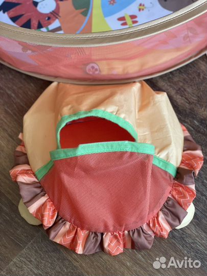 Развивающий игровой коврик/манеж 3в1 «Лев»