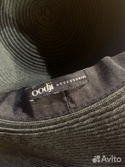 Шляпа летняя широкополая женская