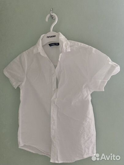 Рубашка школьная 128