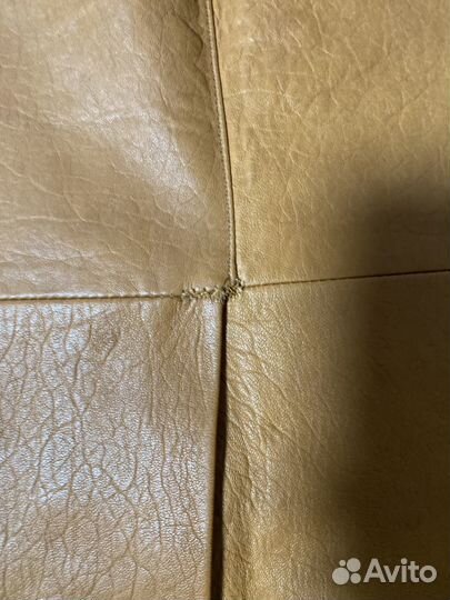 Юбка из натуральной кожи Винтаж