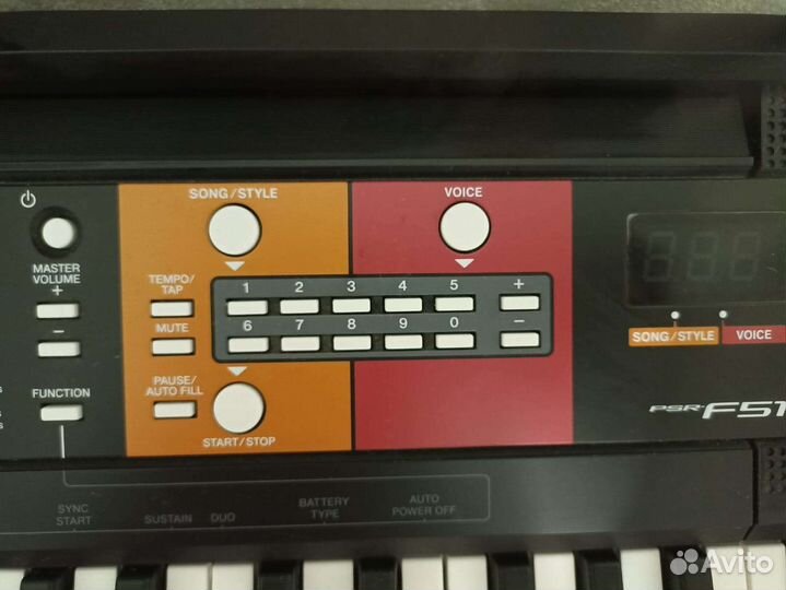 Синтезатор yamaha psr f51