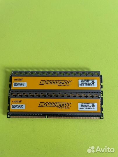 Оперативная память Crucial ballistix tactical ddr3