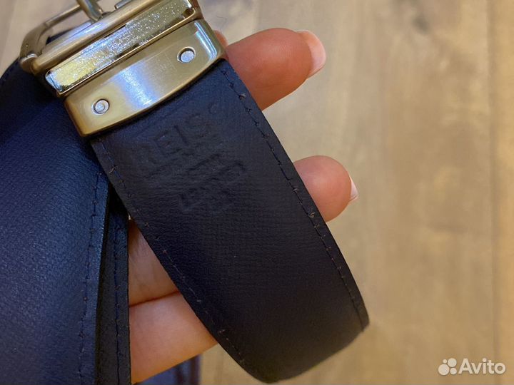 Двусторонний кожаный ремень Reiss Англия