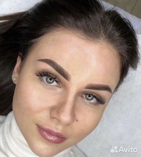 Перманентный макияж бровей и губ,трихопигментация