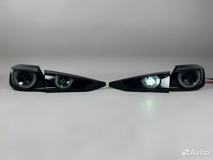 Стопы Mazda Axela (BM) 13-19г Дымчатые Vland U2507