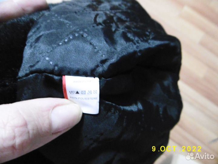 Меховой берет и меховое манто воротник под норку