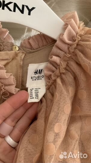 Платье для девочки H&M Studio 6 лет 116