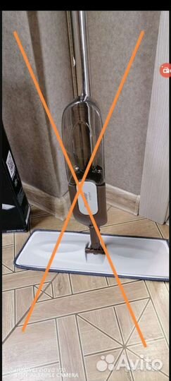 Умная швабра с распылителем воды Pioneer