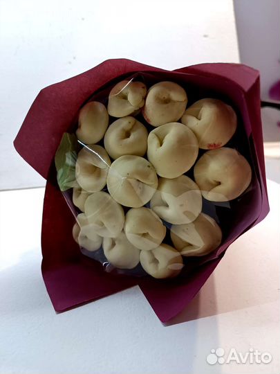 Шоколадные пельмени, букет из пельмешек