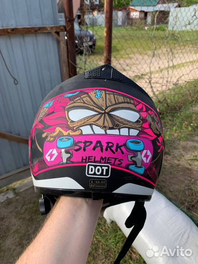 Мотошлем китайский Spark Helmets (L)