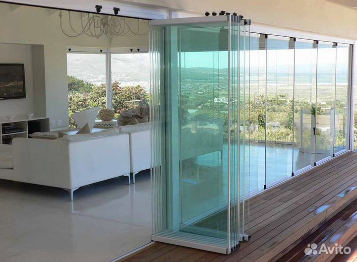 Безрамное остекление