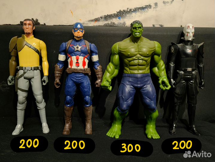 Игрушки фигурки супергероев звездные воины