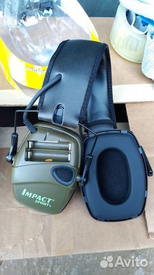 Наушники Howard Leight Impact Sport зеленые