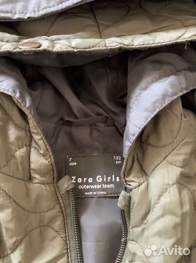 Парка Zara для девочки