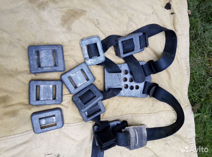 Ласты beuchat, сумка сарган