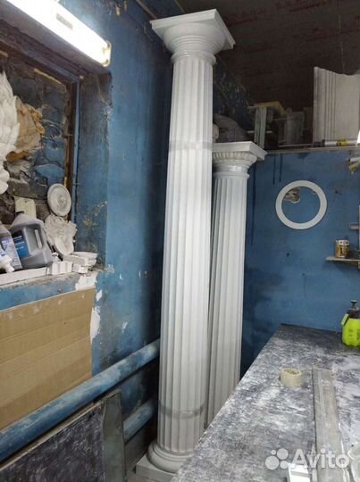 Ваза бетонная