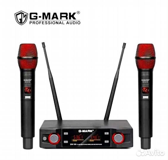 Ew100 Gmark радиосистема професс.для караоке новая