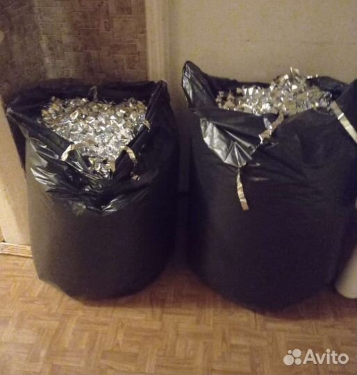 Серебряное шоу фольга