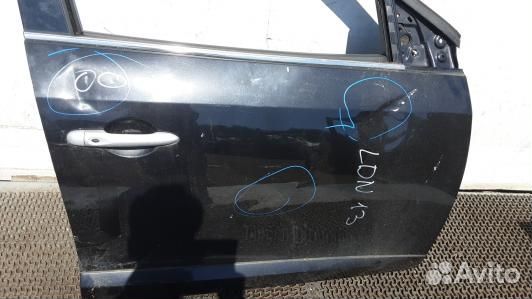Дверь передняя правая renault fluence 1 (LDN13E201
