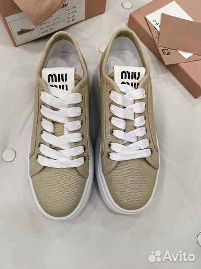 Слипоны женские Miu Miu