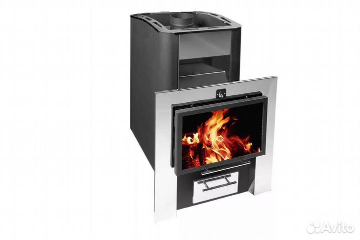 Печь Для Бани Термофор Ниагара 18 Плазма антрацит