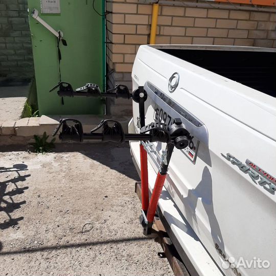 Багажник amos для 3-Х велосипедов на фаркоп