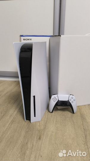 Sony PS5 с дисководом. Ростест. Игры. CFI-1108A