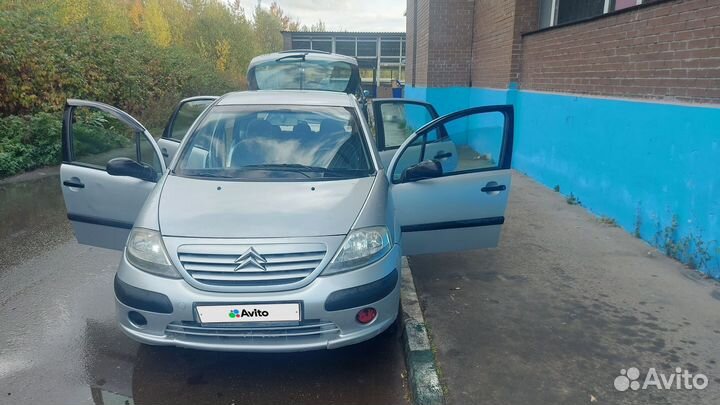 Citroen C3 1.6 МТ, 2003, 286 917 км