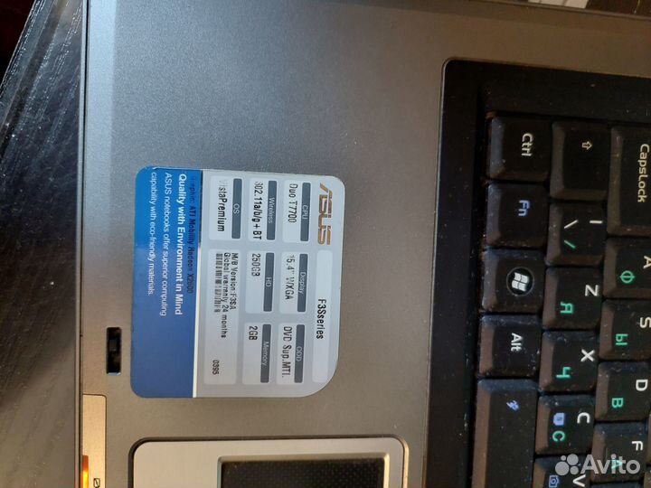 Ноутбук Asus F3S