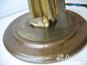 Лампа -статуя старинная Греческая богиня