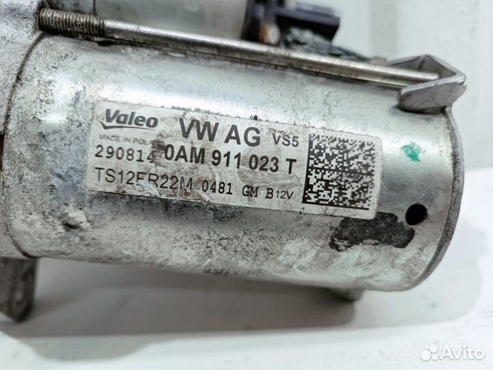 Стартер Volkswagen Passat B7 1.8 cdab 2014