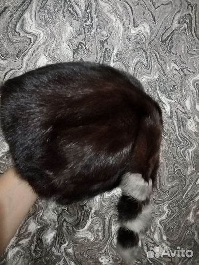 Шапка норковая женская