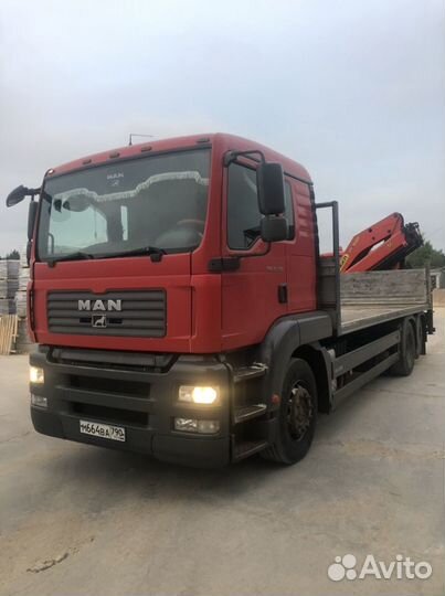 Водитель на ман с прицепом на кран манипулятор