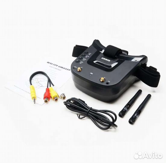 FPV аналоговый шлем 5.8G новый