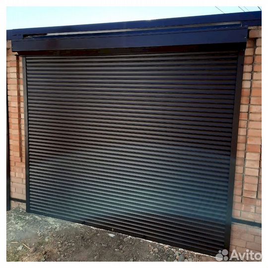 Ворота алютех роллетные