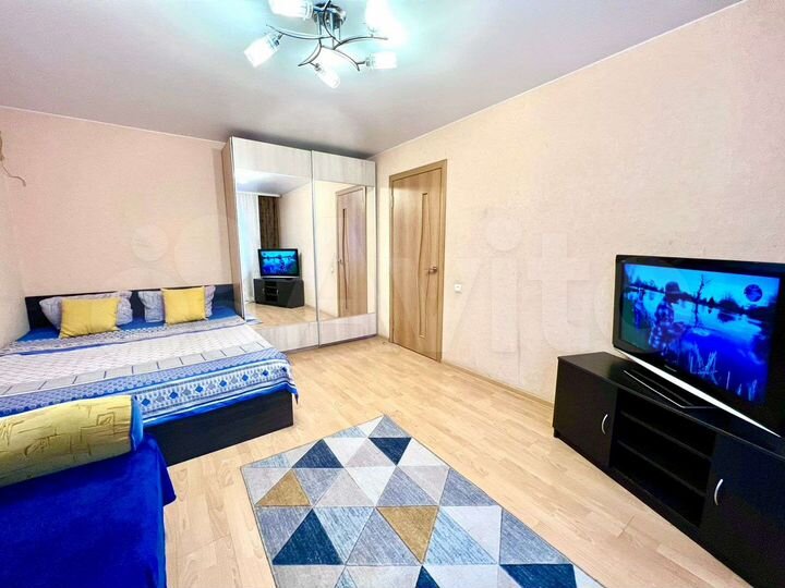 1-к. квартира, 40 м², 1/5 эт.