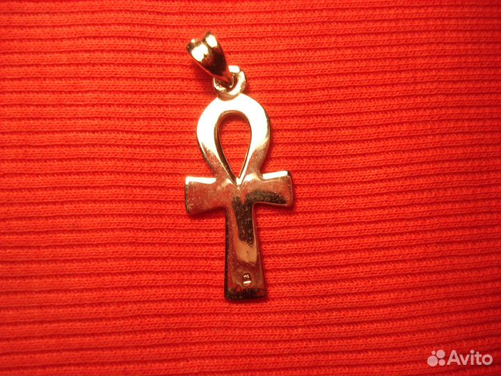 Алмазная Огранка Крест Анк Анкх Магия Серебро Т
