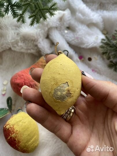 Ватные игрушки СССР