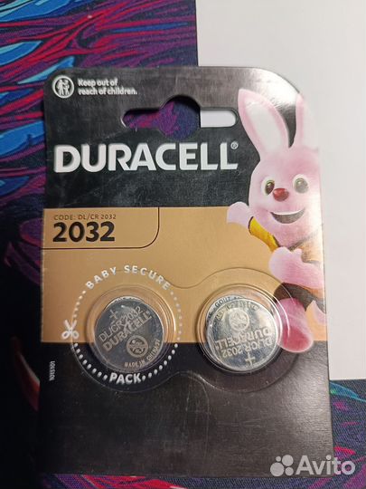 Две Батарейки CR2032