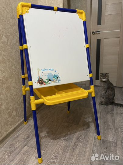 Мольберт детский двусторонний Nika
