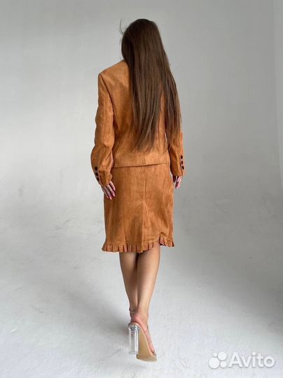 Костюм, пиджак с юбкой MIU miupremium