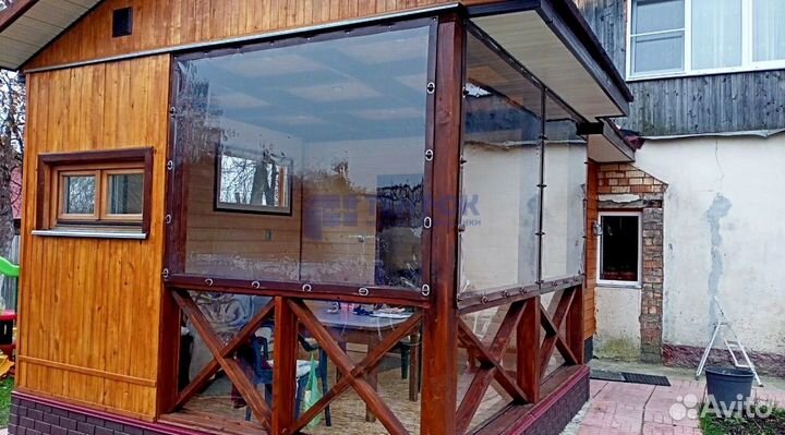 Мягкое стекло для беседок