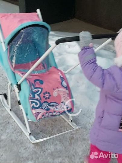 Санки коляска