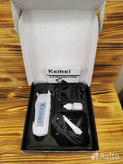 Триммер для бритья бороды и волос Kemei