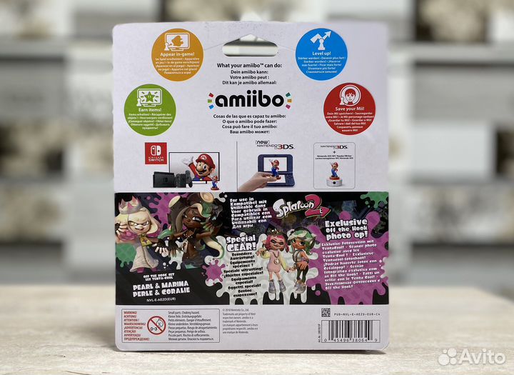 Amiibo Splatoon 2 Pearl & Marina Off The Hook Set