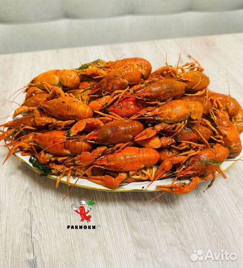 Свежайшие раки молниеносная доставка