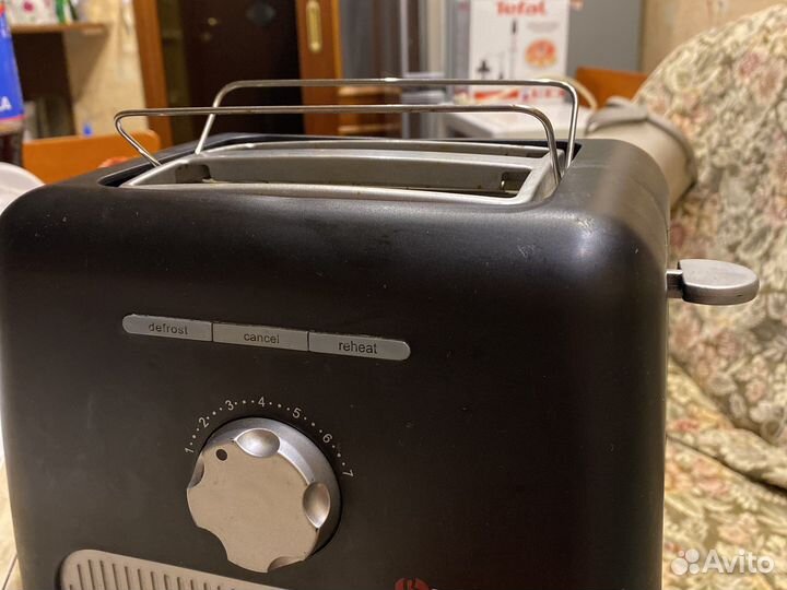 Тостер Binatone NT-7702, бу, рабочий, черный