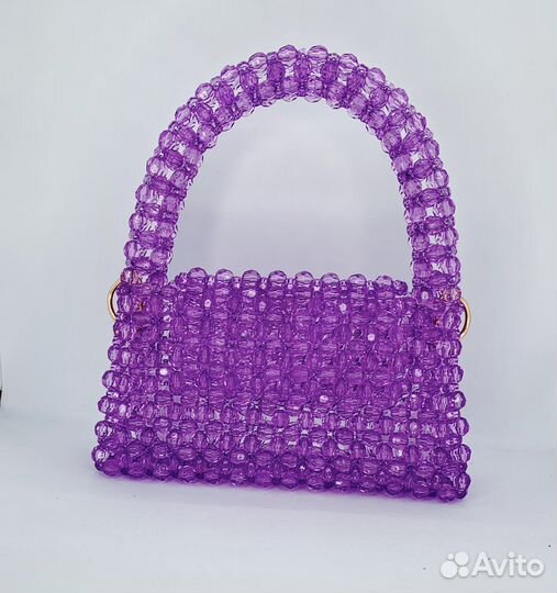 Бусины акриловые 10 мм. 500 гр